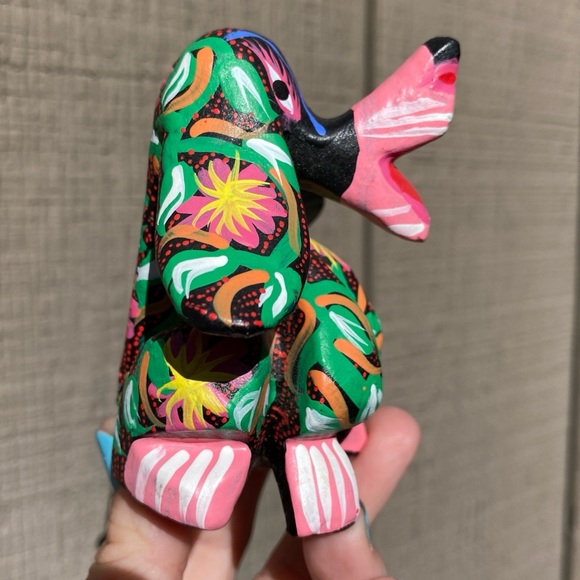 Vintage Oaxacan Alebrije handmade and signed by Pedro Fabian - Picture 3 of 7